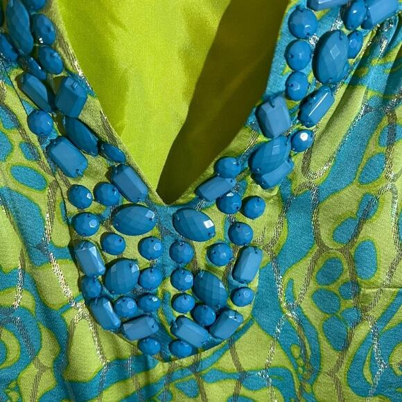 Lilly Pulitzer Slik Embroidered Tunic Dress Size 2 Women's - Picture 4 of 10